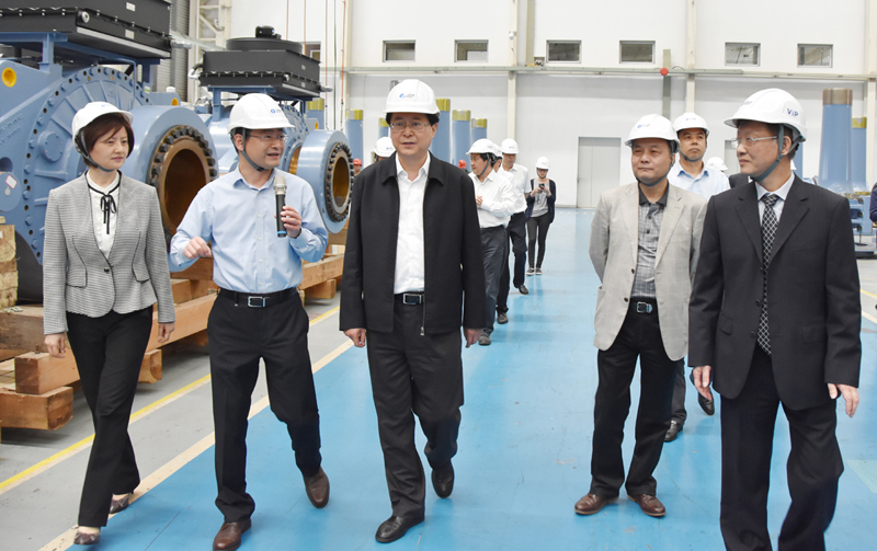 浙江省委副书记、省长车俊一行莅临我司视察