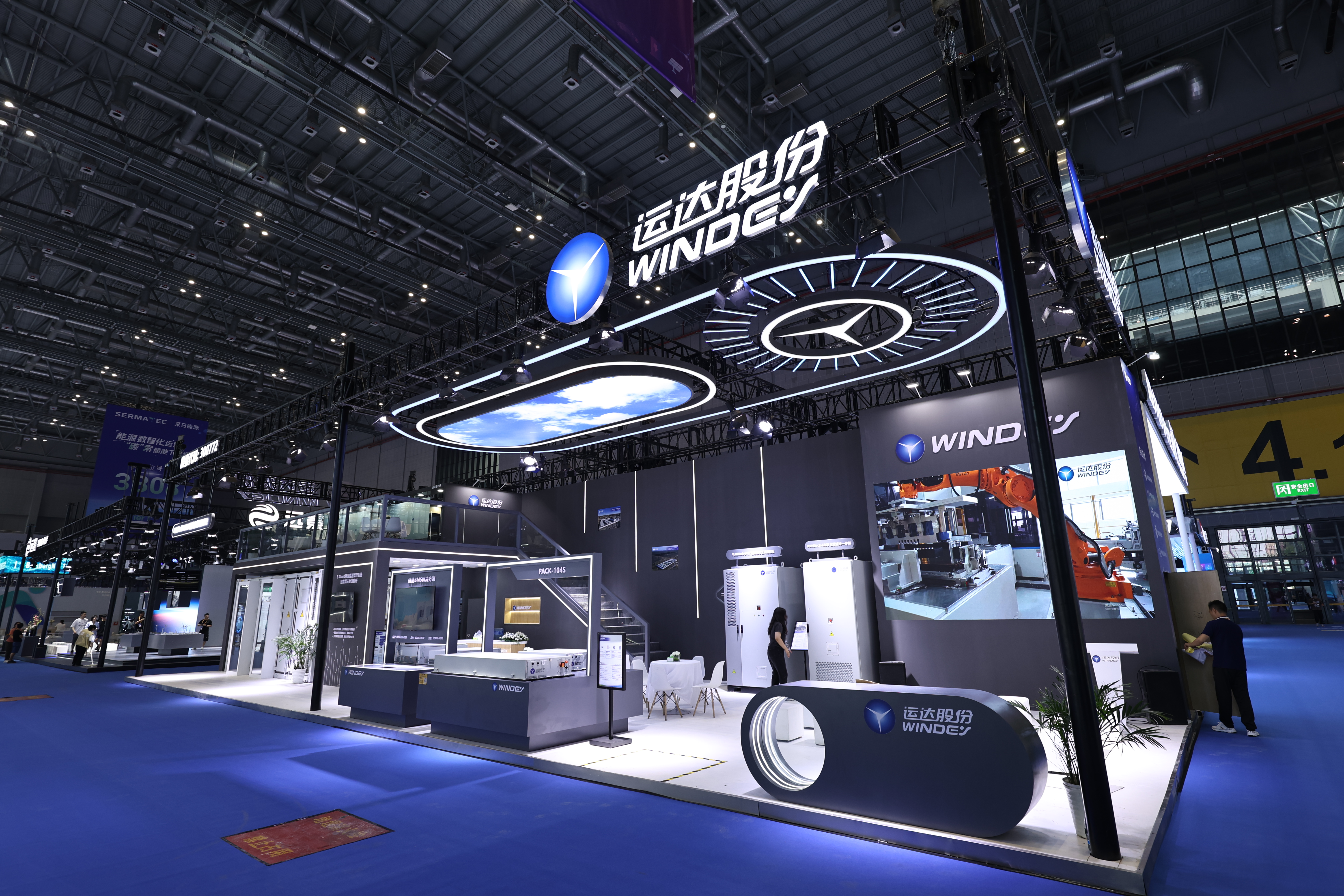 Z6尊龙凯时智储惊艳第三届EESA储能展